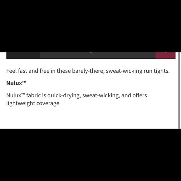 Lululemon Fast & Free Black & White Frozen Fizz 7/8 Tights Size Small - Picture 9 of 9